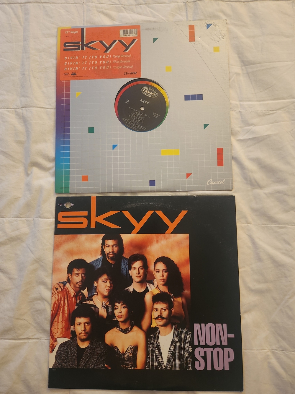 Skyy -- Non-Stop & Givin It To You -- 12" Vinyl Single Never Played NM